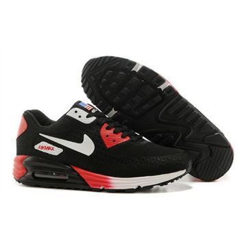 Nike Air Max 90 Hyp Prm Mens Shoes High Inside Black White Red Hot Germany